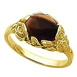 14K Yellow Gold Tiger Eye Ring