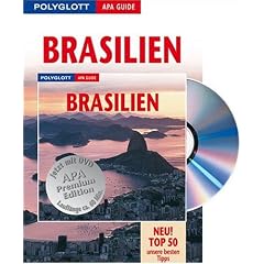 Brasilien. Polyglott Apa Guide. Premium Edition mit DVD. Neu! Top 50 - unsere besten Tipps