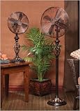 Deco Breeze Table Top Fan Prestige Rustica