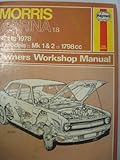 Morris Marina 1.8 owner's workshop manual