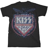 Kiss - Patriot Adult T-shirt in Black