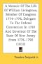 A Memoir Of The Life Of William Livingston, Member Of Congress 1774-1776, Delegate To The Federal Convention In 1787 And Governor Of The State Of New Jersey From 1776-1790 (1833)
