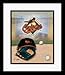 Baltimore Orioles MLB Team Logo and Baseball Cap Collage Framed 8 x 10 Photograph