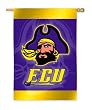 East Carolina University Pirates Silk Reflections Flag - Garden Size