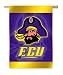 East Carolina University Pirates Silk Reflections Flag - Garden Size