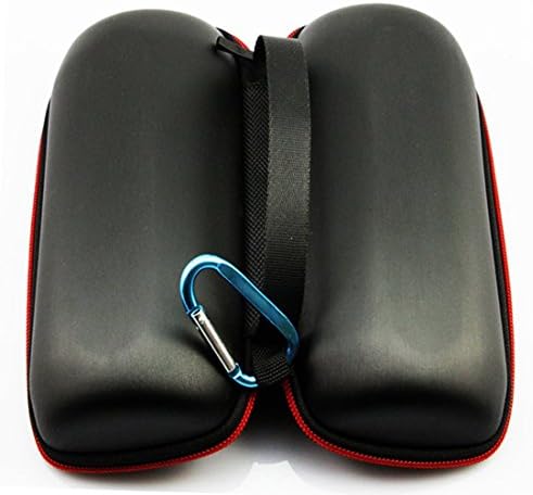 Camoro Carry Flip Travel Zipper Sleeve Portable Protective Case Cover Bag Box for JBL charge 2- with Carabiner Clip & Durable Carry Handle