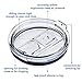 2 Replacement Lids for 30oz Stainless Steel Tumbler Travel Cup - Fits Yeti Rambler RTIC and others