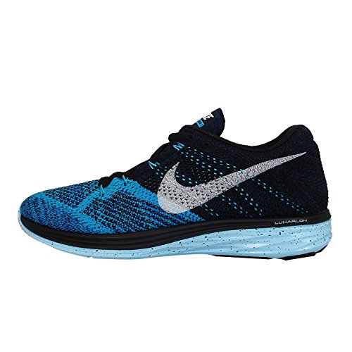 Nike Flyknit Lunar3 Mens Running Shoes Black New In Box