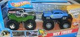 MONSTER JAM REV TREDZ CHROME GRAVE DIGGER VS AVENGER 2 PACK PLAY SET (SPECIAL EDITION)