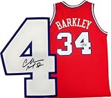 Charles Barkley Autographed/Hand Signed Philadelphia 76ers 1979-1991 Road Jersey (JSA)