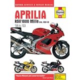Aprilia RSV 1000 Mille (inc. RSV-R) '98 to '03 (Haynes Service & Repair Manual) by Matthew Coombs