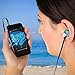 GOgroove AudiOHM DX Noise Isolating In-Ear Earbuds Earphones (Arctic Blue) with Anti-Tangle Cord and Interchangeable Silicone Ear Gels for Smartphones , Tablets , mp3 Players , Laptops , Portable DVD Players & More