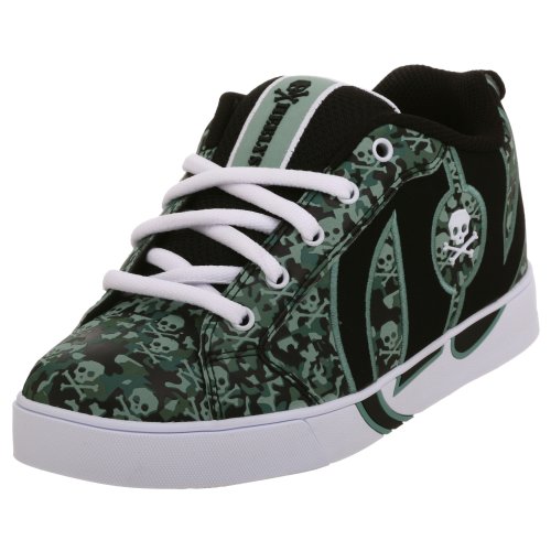 Heelys Little Kid/Big Kid Camo Bones Skate Shoe,Green/White Camo,3 M US Little Kid