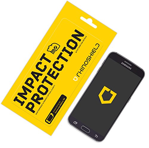 Samsung Galaxy S6 Screen Protector - RhinoShield High Impact-Resistant Screen Protector [Hammer Resistant] Perfect Transparency and Premium Feel [Lifetime Warranty]