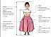 LuckyHouses White Kids First Communion Dress Long Flower Girl Dresses