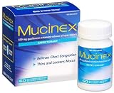 Mucinex Expectorant for Mucus 600 mg - 60 Tablets