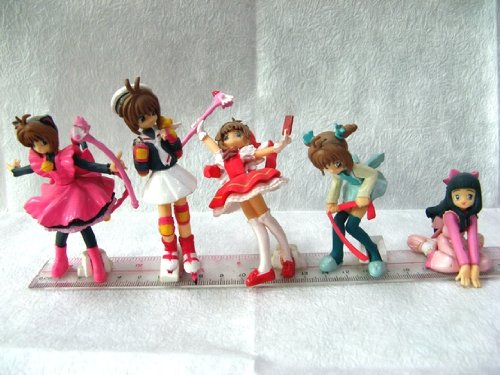 Card Captor Sakura: Sakura & Tomoyo Gashapon 5pc set