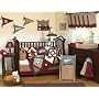 All Star Sports Baby Bedding - 9 pc Crib Set