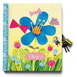 eeBoo Flower And Butterfly Diary