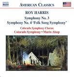 Roy Harris: Symphony No. 3; Symphony No. 4 Folk Song Symphony