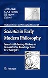 Scientia in early modern philosophy : seventeenth-century thinkers on demonstrative knowledge from first principles