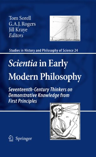 Scientia in Early Modern Philosophy: Seventeenth-Century Thinkers on Demonstrative Knowledge from First Principles: 24 (Studies in History and Philosophy of Science)