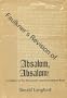 Faulkner's revision of Absalom, Absalom!: A collation of the manuscript and the published book