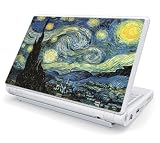 Starry Night Design Skin Cover Decal Sticker for Toshiba Mini NB205 10.1 inch Netbook Laptop Computer