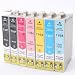 7x High Quality compatible cartouches d'encre Multipack + 1x suppl�mentaire Noir / T0807 - 2x T0801, 1x T0802, 1x T0803, 1x T0804, 1x T0805, 1x T0806 pour Epson Stylus Photo P50 / PX650 / PX700W / PX710W / PX720WD / PX800FW / PX810FW / PX820FWD / R265 / R285 / R360 / RX560 / RX585 / RX685 - SilverTrade (�)