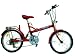 Bestco Folding Bike,20Wheels,3 speeds - RED