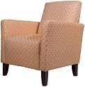 Furniture online: angelo:HOME Sutton Chair with Art-Deco-Patterned Upholstery, Sienna Clay