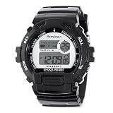 Armitron Mens 408216WHT Black and White Accent