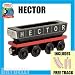Hector with free track from Thomas the Tank Engine & Friends Wooden Railway Train System