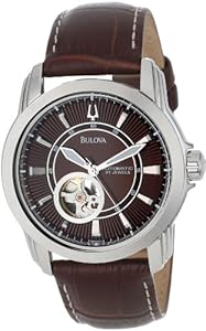 Bulova Men's 96A108 Automatic Mechanical Strap Brown Dial Watch