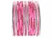 Beachcombers! Ethnic Glass Indian Bangles Belly Dance Bracelets Set Pink Silver