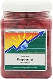 Mother Earth Products Freeze Dried Raspberries, 1 Full Quart