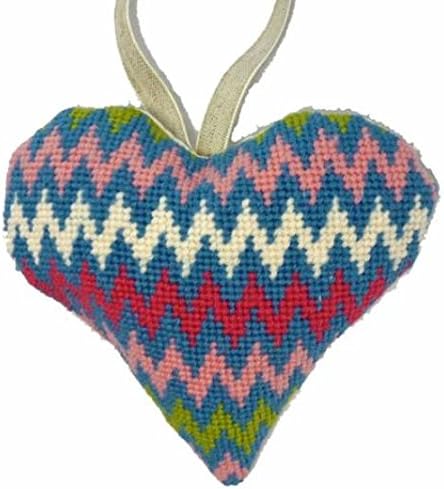 Cleopatra's Needle Bargello Lavender Heart Tapestry Kit