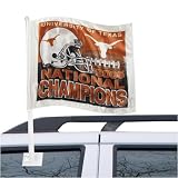 Texas Longhorns 2005 National Champions Car Flag