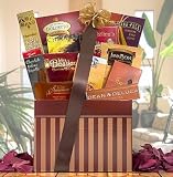 Soho Grand Square Gourmet Food Gift Basket