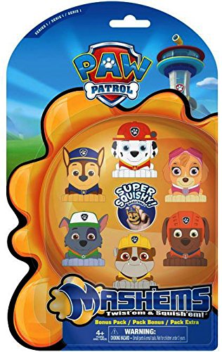Paw Patrol Mashems Fash'ems Series 1 Value Pack Toy Figure Set of 6