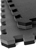 IncStores - 1" MMA Interlocking Foam Tiles - Perfect for martial arts, lightweight home gyms, p90x, Insanity, gymnastics, yoga, cardio, aerobic, and plyometric exercises