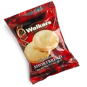 Walkers Shortbread Highlanders (1.4-Ounce), 2-Count Cookies (Pack of 24)