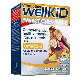 WELLKID SMART CHEWABLE 30 TABS