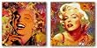 Marilyn Set by Guillaume Ortega 27.5"x27.5" Art Print Poster
