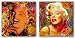 Marilyn Set by Guillaume Ortega 27.5"x27.5" Art Print Poster