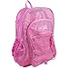 Eastsport XL Mesh Bungee Backpack, Blush Pink