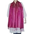 Head Scarf in Blended Wool Silk Womens Springs Trends 75 x 29 inches