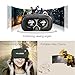 HSEOK VR BOX Virtual Reality Headset 3D Video Movie Game Glasses, Enhanced Version with Adjustable Pupil and Object Distance Design for 4.0-6