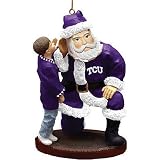 Texas Christian Horned Frogs NCAA Santa's Secret Tree Ornament by The Memory Company