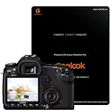REALOOK Canon EOS 50D Premium LCD Screen Protector 2 Pack